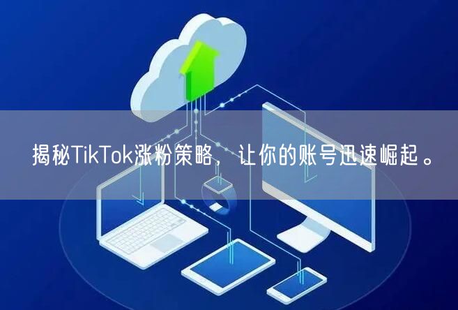 揭秘TikTok涨粉策略，让你的账号迅速崛起。
