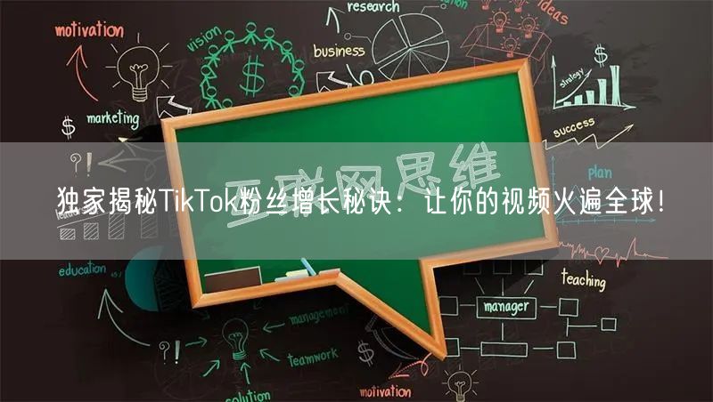 独家揭秘TikTok粉丝增长秘诀：让你的视频火遍全球！